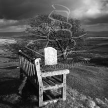 Churchyard view, Brentor