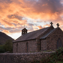 Buttermere at sunset