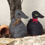 Pewter sans plomb duck