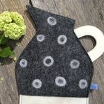 No 2 - Pewter & creamware jug with handle - 2D image