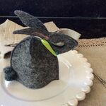 Pewter rabbit