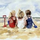 Three Little Girls SOLD