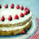'Cream Cake' Greeting Card £1.75