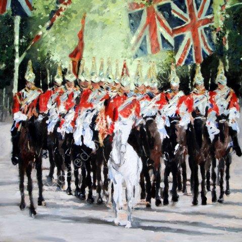 'Royal Guards' Greeting Card £1.75