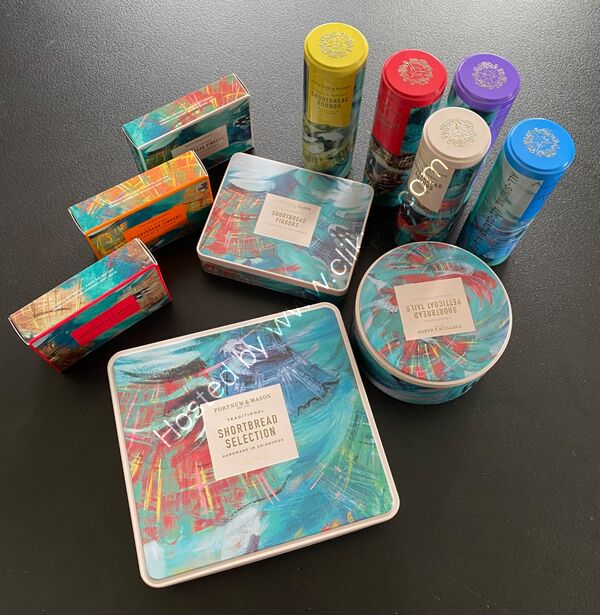 JANET’S IMAGES ON FORTNUM AND MASONS SHORTBREAD TINS
