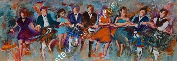 KILTED REVELLERS