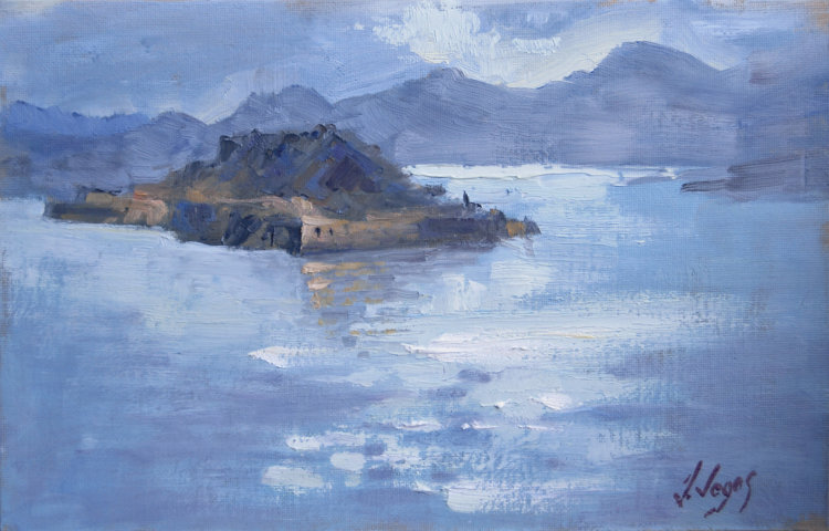 Spinalonga in winter