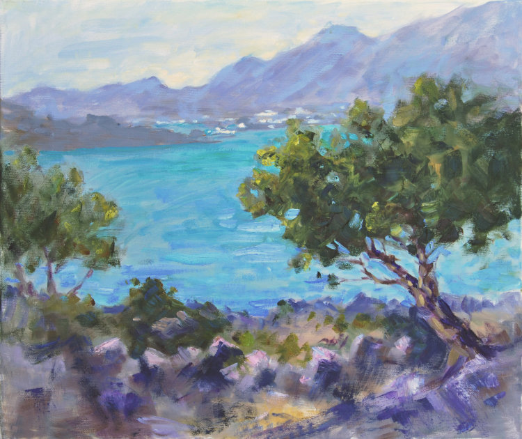 From Kolokithia towards Elounda