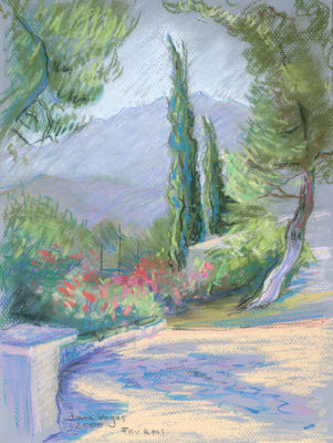 Church of Evangelistria Garden, Fourni, Crete