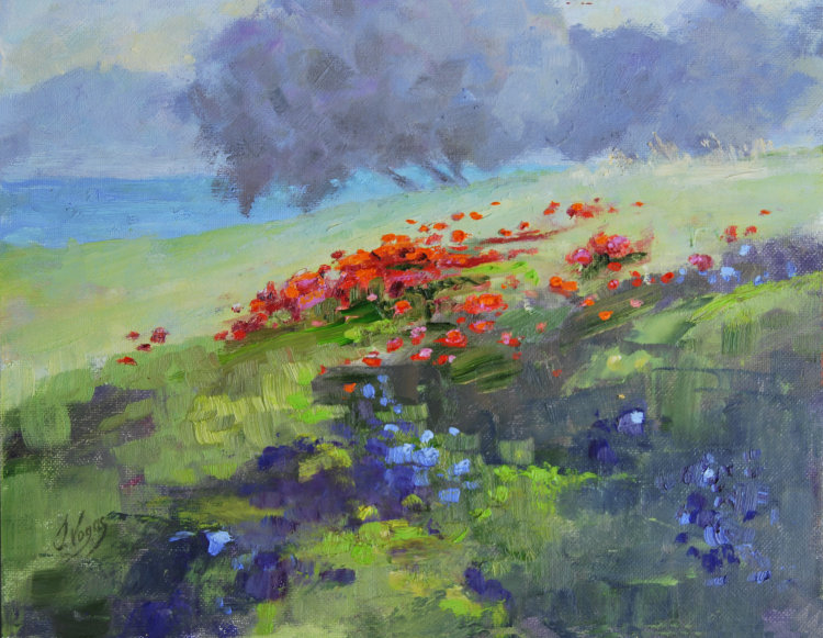 Popies on Kolokithia