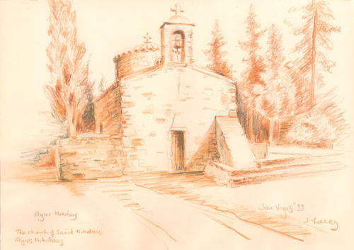 Church of Agios Nikolaos, Mirambellou Crete.