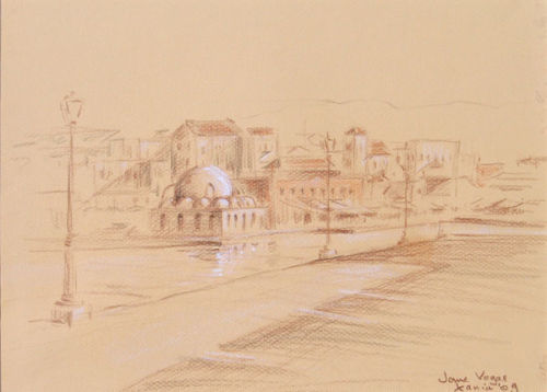 Mosque  by the Harbour Chania