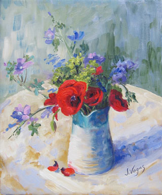 Poppies in Jug