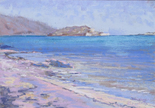 Spinalonga from Siflichi, Crete