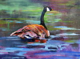 Goose #5 Acrylic 11x14
