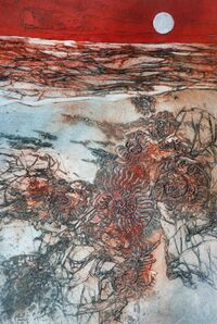 New Years Day on Ammonite Beach: Sandsend