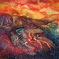 Hurunui River: Sunset