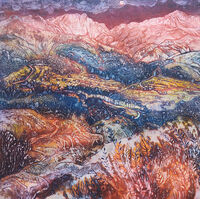 Nightfall Above Kiakoura Range, New Zealand