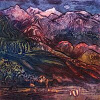 Seaward Kiakoura Mountains 1