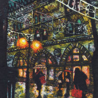Fragment: Closing Time, Collagraph