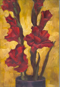 untitled as yet, oil on board