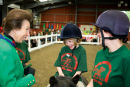 Princess Anne at the riding