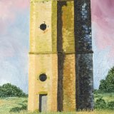 Pitkerie Doocot 1 - cream mount, brown frame. Overall size 13.75x17.75 inches/35x 45cms £55 inc p&p UK only. Contact for overseas postage