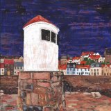 The Old Lighthouse - cream mount. Overall size 11.75x15.5 inches/30x39.5 cms £25 inc p&p UK only. Contact for overseas postage