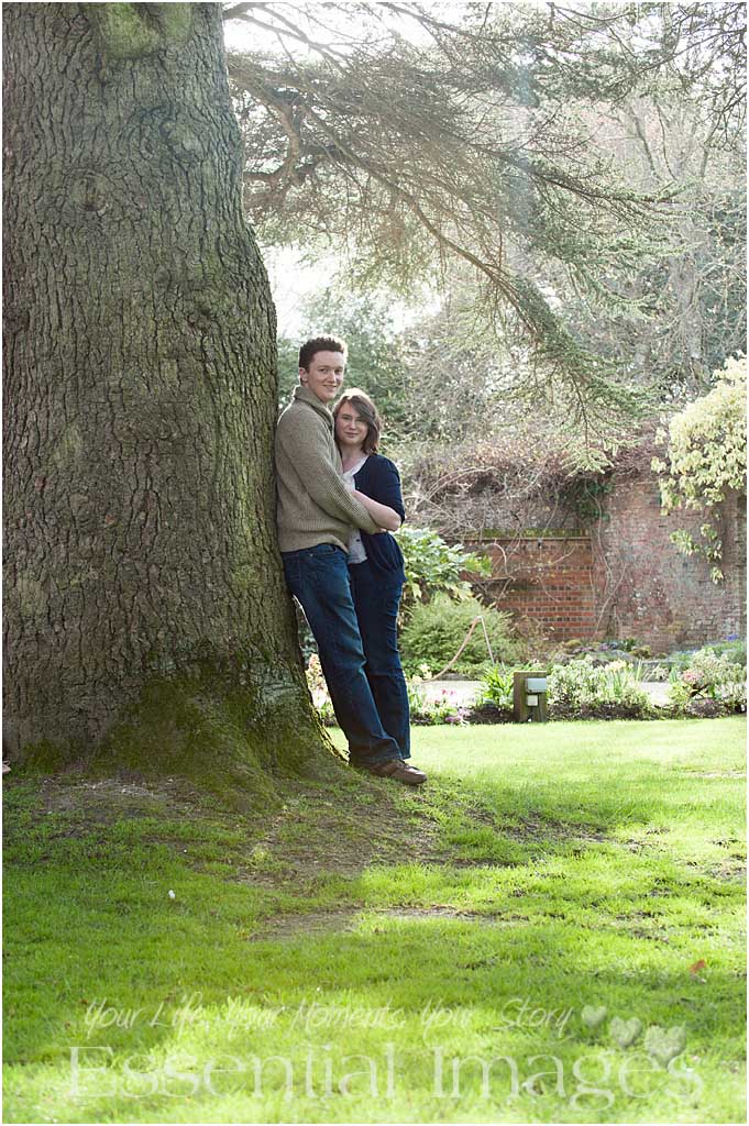 Love in the gardens at Careys Manor