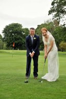 Tom and Aoife at Adare Manor Golf Club
