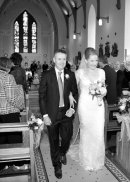 Tom and Aoife at Crecora Church