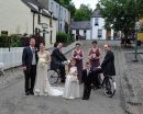 The Village Street,Wedding at Bunratty Folk Park, Co Clare.