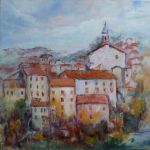 Village of Corsica II, (Afternoon)