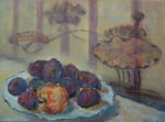 Still Life: Figs;  In coll. of Mrs Morrison