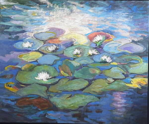 Waterlilies of Gunnersbury Park , London
