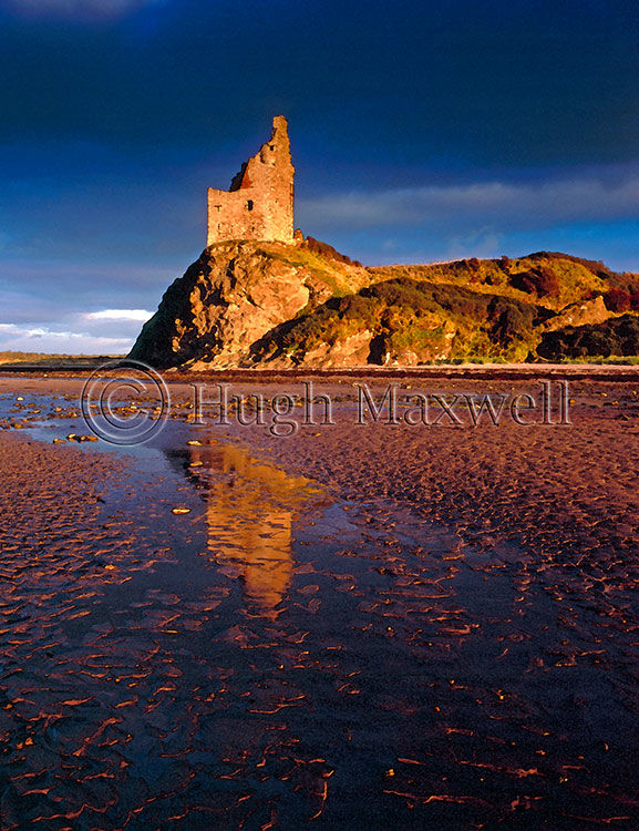 Greenan Castle - Glossy Canvas