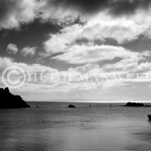 Dunyvaig Bay and Castle