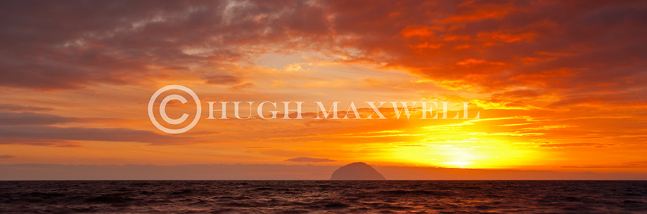 Ailsa Craig Sunset