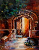 First Evening, Clongowes  <p style="font-size:12pt;">(SOLD)</p>