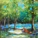 Intruder in the Pleasure Grounds (SOLD)