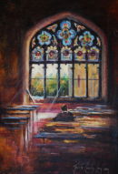 Scholar in the Big Study, Clongowes <FONT COLOR="FAEBD7"><font size="3">(SOLD)</FONT></font>