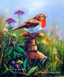 The Garden Visitor (Sold)