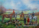 The Blessing of the Hounds (SOLD)