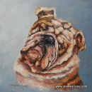 The Bull McCabe (16x16ins)