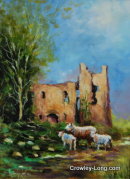 Within These castle Walls (16 x 12 inches)