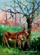The Spring Foal (16 x 12 inches)