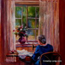 The Dress Maker (16 x 16 inches)