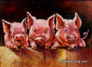 Hog-wash (12 x 16 inches)