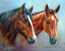 Stable Companions, Henry and Betsy (SOLD)