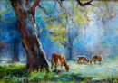 Once in a Blue Moo ! <p style="font-size:12pt;">(SOLD)</p>
